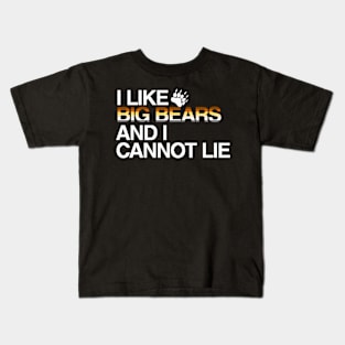 LGBT I Cannot Lie Gay Bear Pride Kids T-Shirt